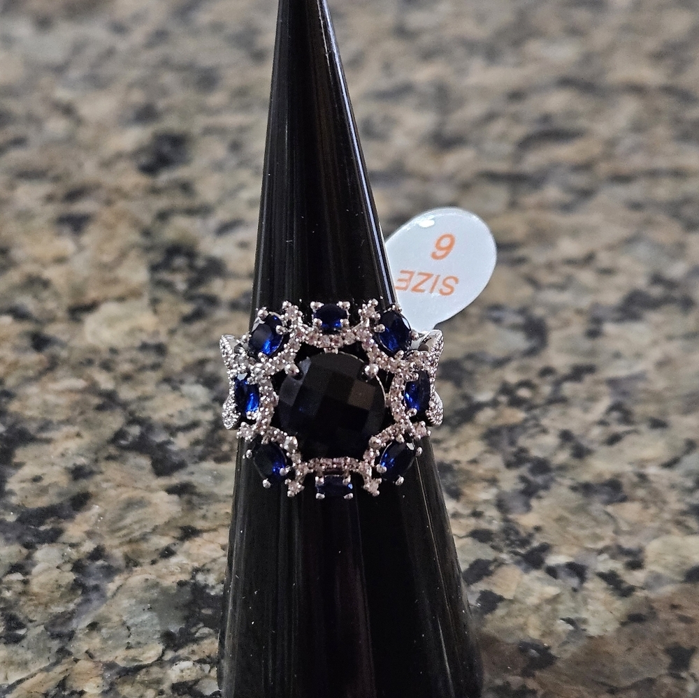 Bomb Party RG79822 "Kept The Crown" Sapphire September Sz 6